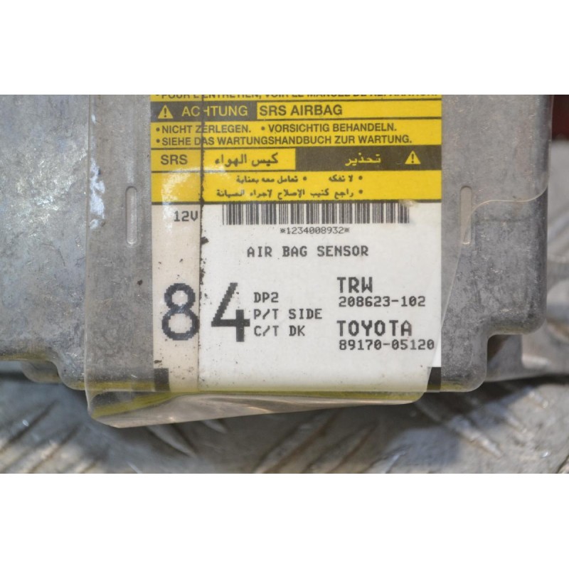 Εγκέφαλος Αερόσακων Toyota Avensis Τ25 2003-2008 89170-05120