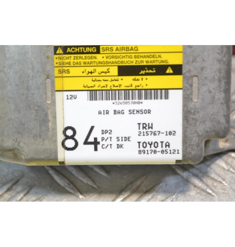 Εγκέφαλος Αερόσακων Toyota Avensis Τ25 2003-2008 89170-05121