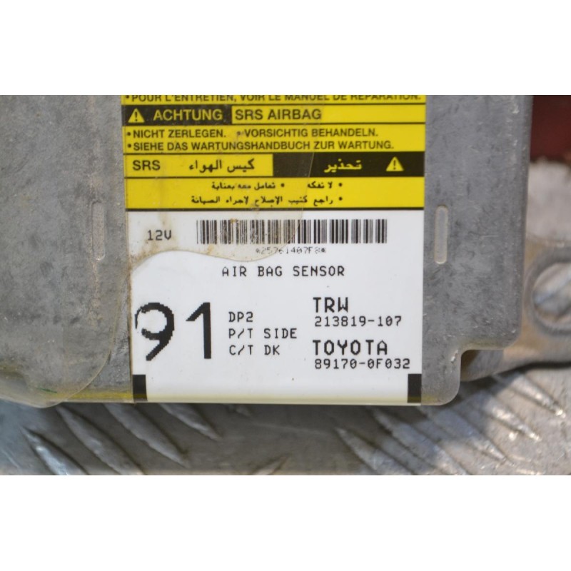 Εγκέφαλος Αερόσακων Toyota Corolla Verso 2004-2008 89170-0F032