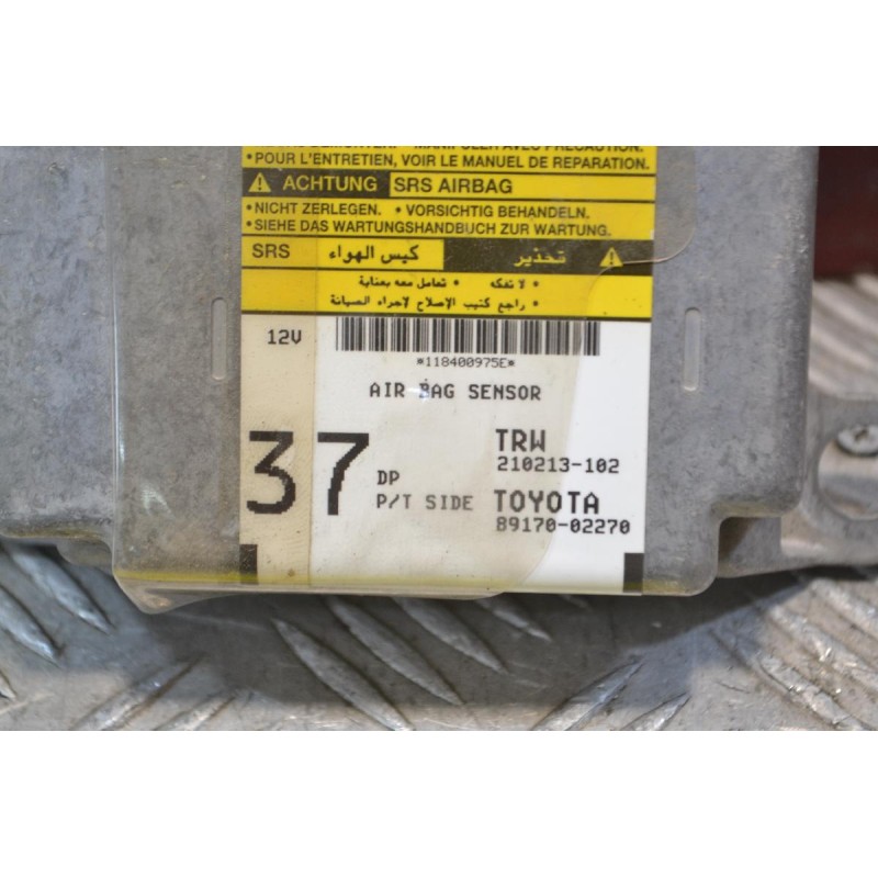 Εγκέφαλος Αερόσακων Toyota Corolla 2002-2004 89170-02270