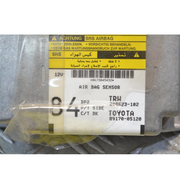 Εγκέφαλος Αερόσακων Toyota Avensis Τ25 2003-2008 89170-05120