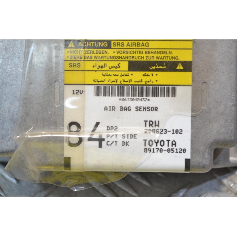 Εγκέφαλος Αερόσακων Toyota Avensis Τ25 2003-2008 89170-05120