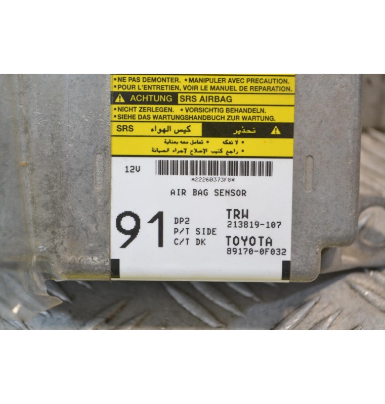 Εγκέφαλος Αερόσακων Toyota Corolla Verso 2004-2008 89170-0F032