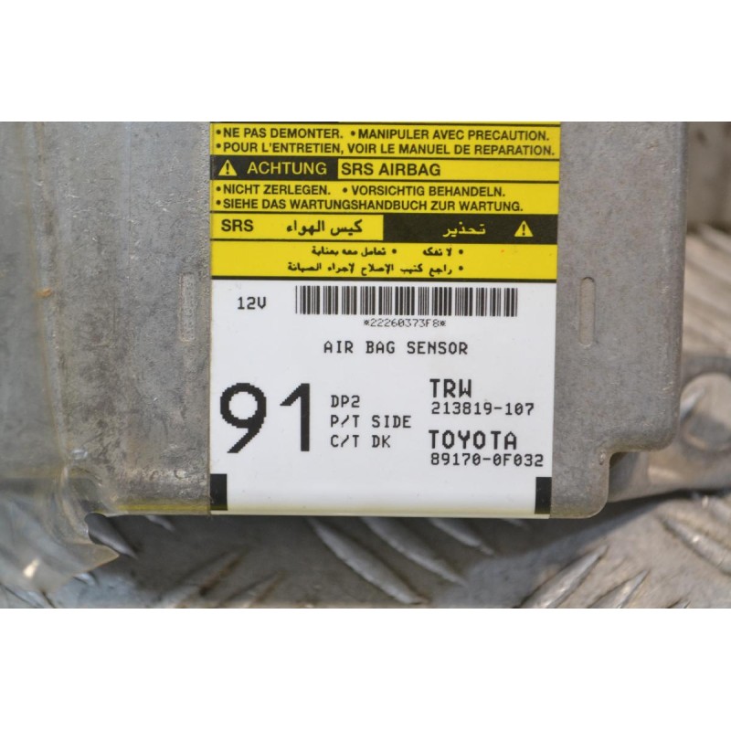 Εγκέφαλος Αερόσακων Toyota Corolla Verso 2004-2008 89170-0F032