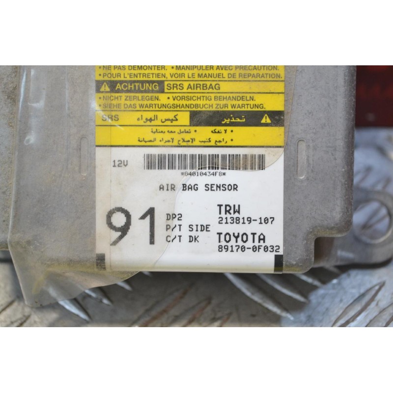 Εγκέφαλος Αερόσακων Toyota Corolla Verso 2004-2008 89170-0F032