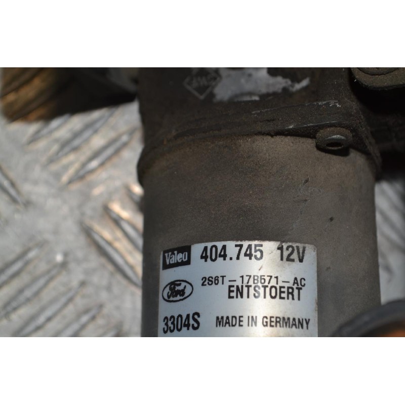 Μοτέρ Υαλοκαθαριστήρων Eμπρός Με Μπράτσα Εμπρός Ford Fiesta 2002-2008 2S6T17B671AC