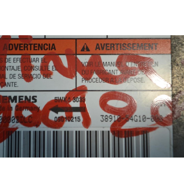 Εγκέφαλος Αερόσακων Suzuki Liana 2001-2007 38910-54G10-000