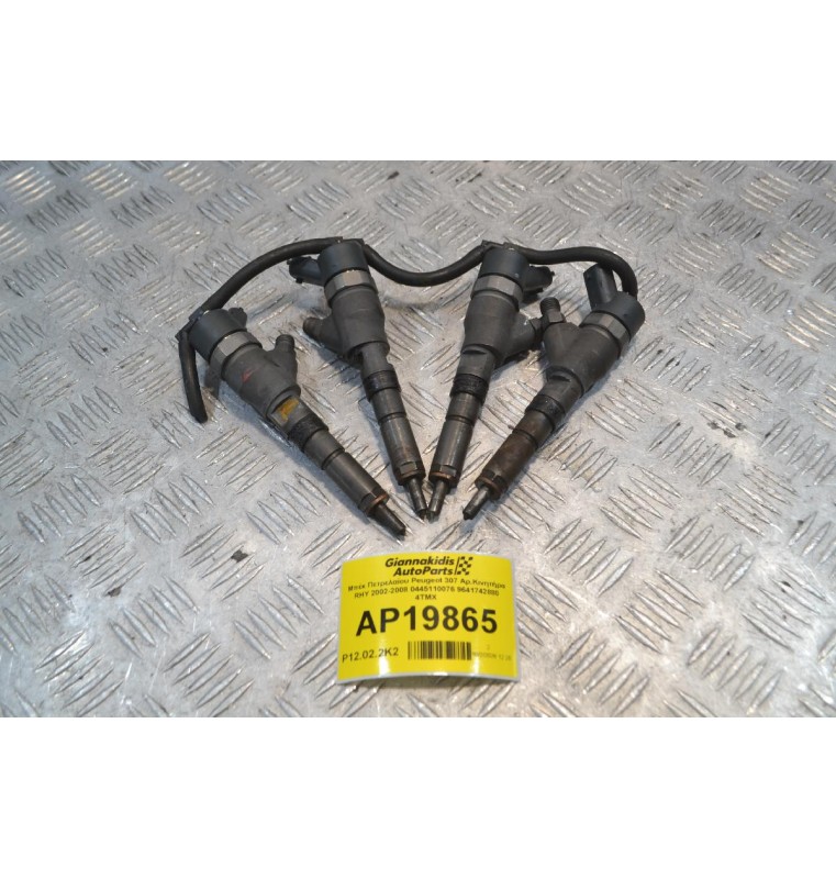 Μπέκ Πετρελαίου Peugeot 307 Αρ.Κινητήρα RHY 2002-2008 0445110076 9641742880 4TMX