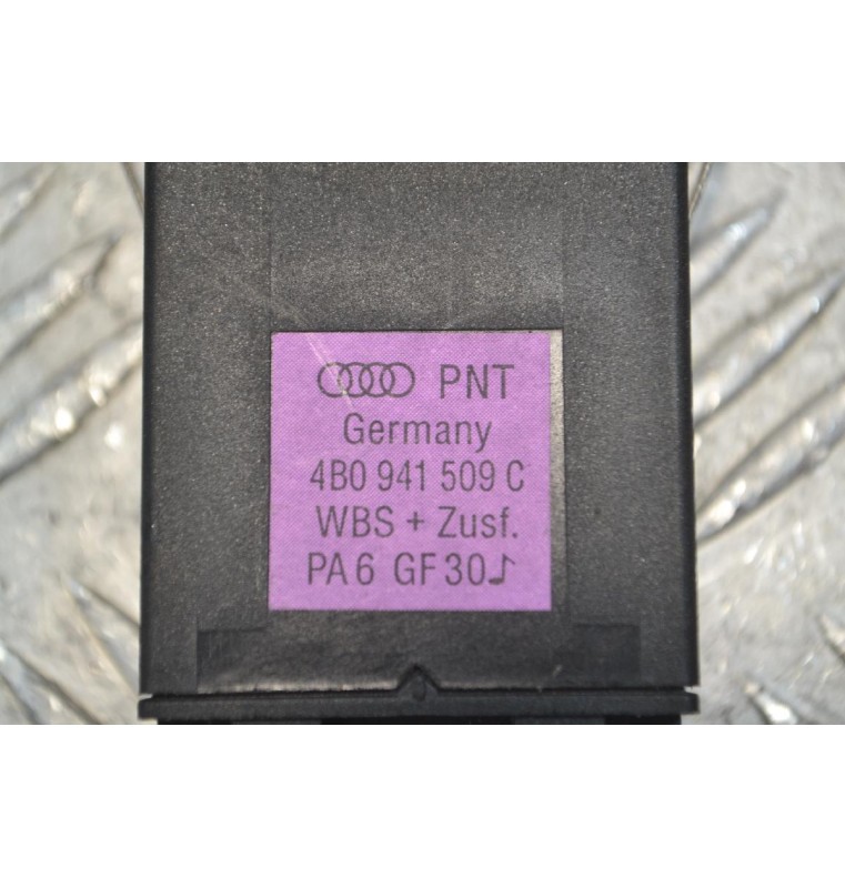 Διακόπτης Alarm Audi A6 9pins 1997-2005 4B0941509C