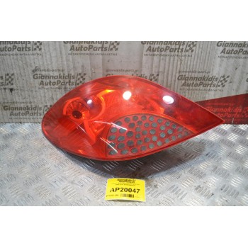 Φανάρι Πίσω Αριστερό Peugeot 207 2006-2014 9649986680-03