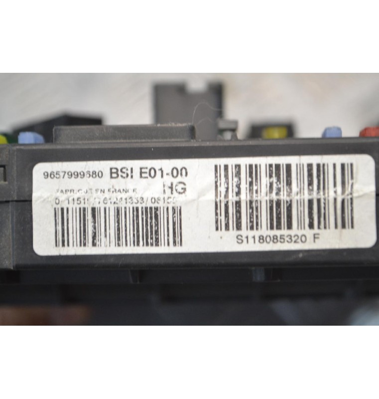 Ασφαλειοθήκη Citroen Berlingo 2002-2008 9657999680 BSI E01-00
