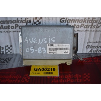 Εγκέφαλος Κινητήρα Toyota Avensis 1995-2002 4A 1.6 BOSCH 0261204580 89661-05231