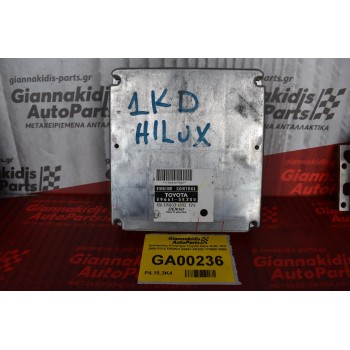 Εγκέφαλος Κινητήρα Toyota Hilux KUN 1KD 2005-2015 DENSO 89661-0K200 175800-6592