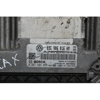 Εγκέφαλος Κινητήρα Volkswagen Golf 1.4 TSI 2005-2013 BOSCH 03C906016AM 0261S06083 MED17.5.5