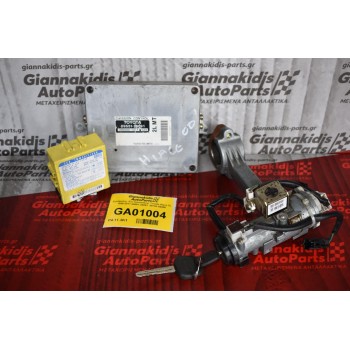 Εγκέφαλος -Σετ Immobilizer Toyota Hiace 2L 1995-2011 89551-26091  89780-26050