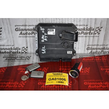 Εγκέφαλος Κινητήρα-Σετ Immobilizer Toyota RAV4 2.0 1AZ 2001-2010 DENSO 89661-42D50