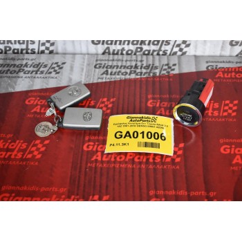 Εγκέφαλος Κινητήρα-Σετ Immobilizer Toyota RAV4 2.0 1AZ 2001-2010 DENSO 89661-42D50