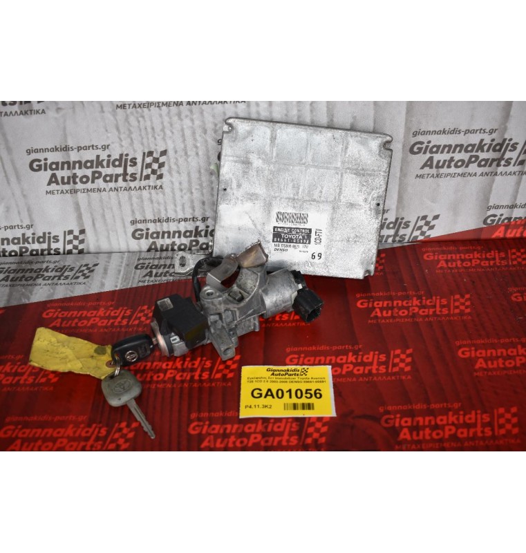 Εγκέφαλος Σετ Immobilizer Toyota Avensis T25 1CD 2.0 2003-2008 DENSO 89661-05691