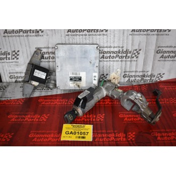 Εγκέφαλος Σετ Immobilizer Toyota Land Cruiser 1KD 2003-2009 89661-6A350  89780-60340
