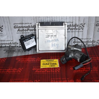 Εγκέφαλος Σετ Immobilizer Mercedes-Benz Sprinter 313 2000-2005 A6111531091 0335455932