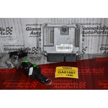Εγκέφαλος Σετ Immobilizer Honda Accord N22A1 2003-2008 BOSCH 0281011546 407918-0840