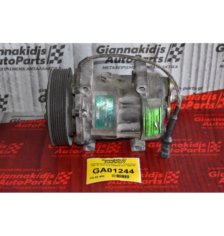 Κομπρεσέρ Aircondition - A/C Κλιματισμός DAF XF 2000-2015 SANDEN 8231 1685170