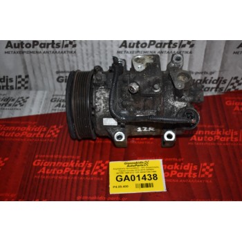 Κομπρεσέρ Aircondition - A/C Κλιματισμός Toyota Corolla 2010-2018 DENSO 447260-1495 E12 1ZR GE447260-1495
