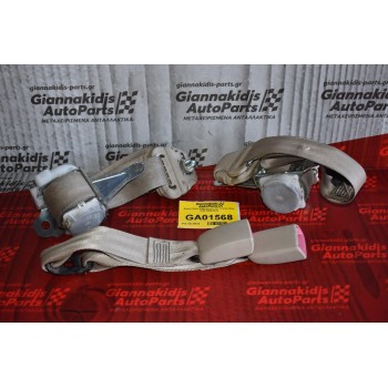 Ζώνες Πίσω Καθισμάτων Σετ Toyota Hilux KUN 2005-2015