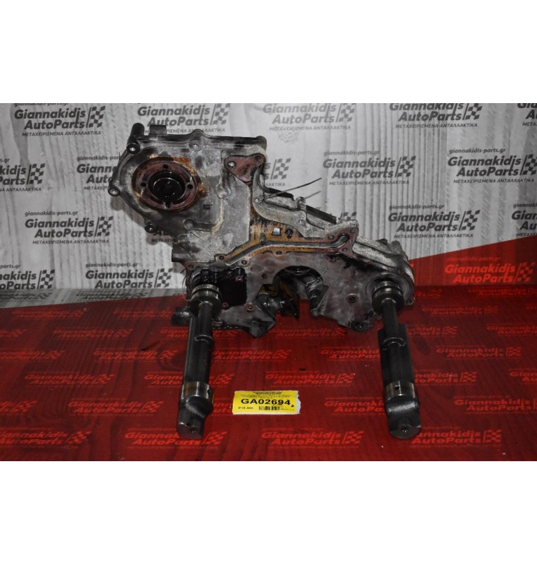 Κάτω Καθρέφτης Κινητήρα + Αντίβαρα + Καδένα Kia Sorento 2.5 D4CB 170PS 2005-2010