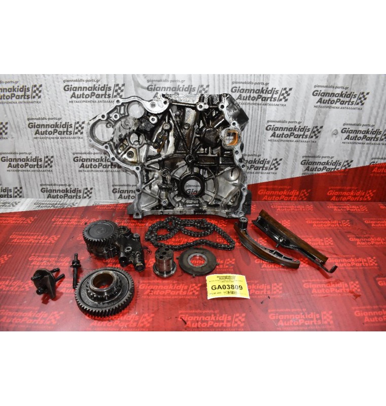 Αντλία Λαδιού + Καδένα Mitsubishi Canter 3.0 4Μ42 2000-2005