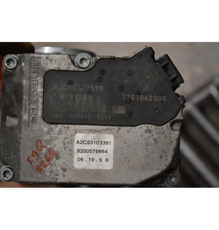 Πεταλούδα Γκαζιού Suzuki Grand Vitara 1.9cc DDIS F9Q B266 2006-2010  A2C53107575 /5WY9150A / A2C53103391(Σπασμενο Φις)