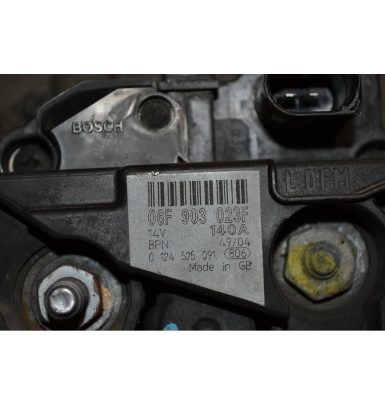 Δυναμό Skoda Octavia 1.9cc TDi BJB 2004-2010 06F903023F