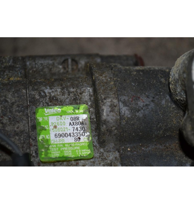 Κομπρεσέρ Aircondition Nissan Micra CR14 2003-2010 92600AX80A