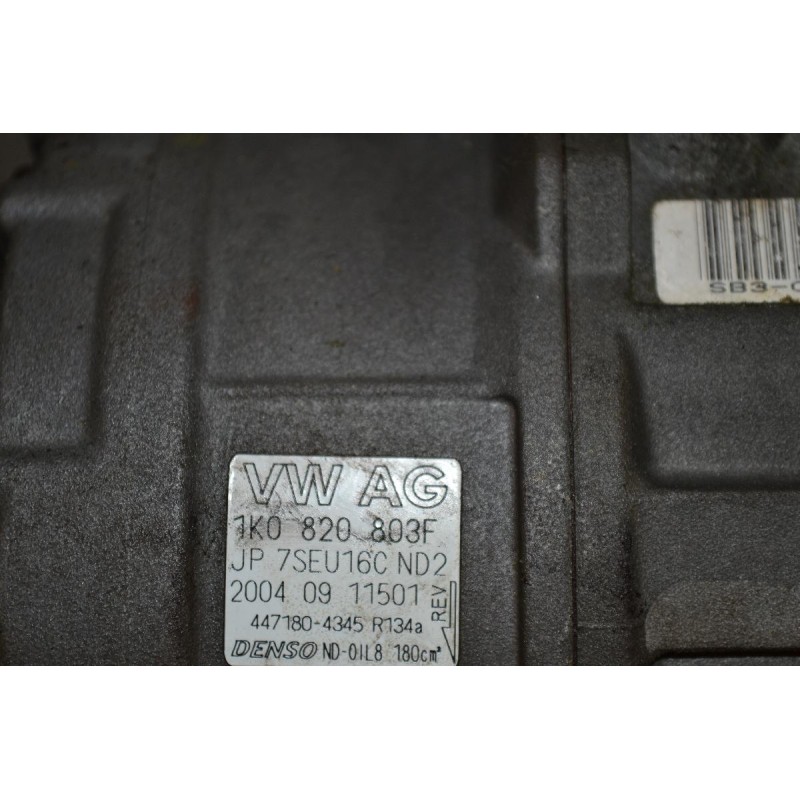 Κομπρεσέρ Aircondition Volkswagen Golf V 1.4cc FSI BLN 2003-2008 1K0820803F