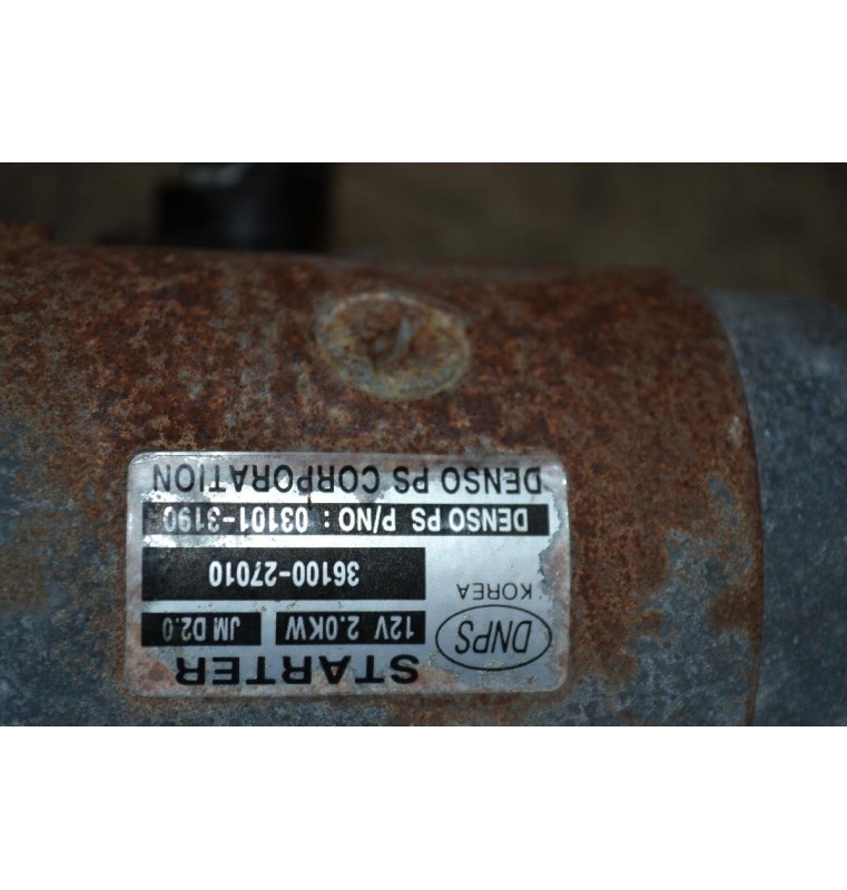 Μίζα Hyundai Santa Fe 2.2cc CRDI Turbo Diesel D4EB 2005-2012 3610027010