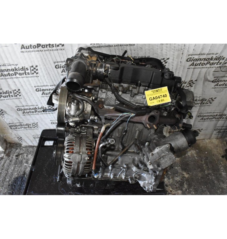 Κινητήρας - Μοτέρ Citroen Berlingo 1.6 HDI 9HW 10JBBA 2006-2014 (Για Ανταλλακτικά) (Kωδ. Μπεκ 0445110239 608880)