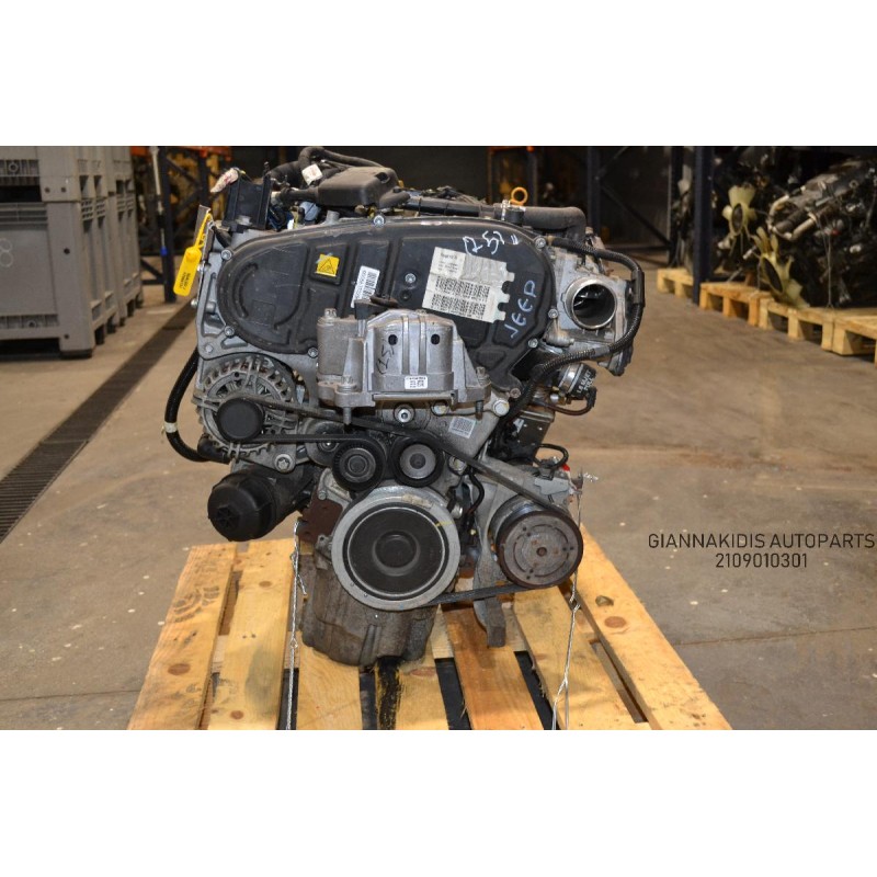 Κινητήρας - Μοτέρ Jeep Renegade 1.6 CRD 55260384 EJJ EJK 120PS 2014-2019