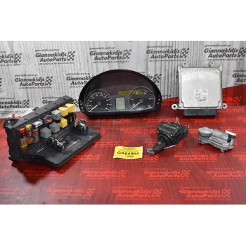 Εγκέφαλος-Σετ Immobilizer Mercedes-Benz Sprinter 2.2 CDI 651955 2008-2015 6519002600 6519012200