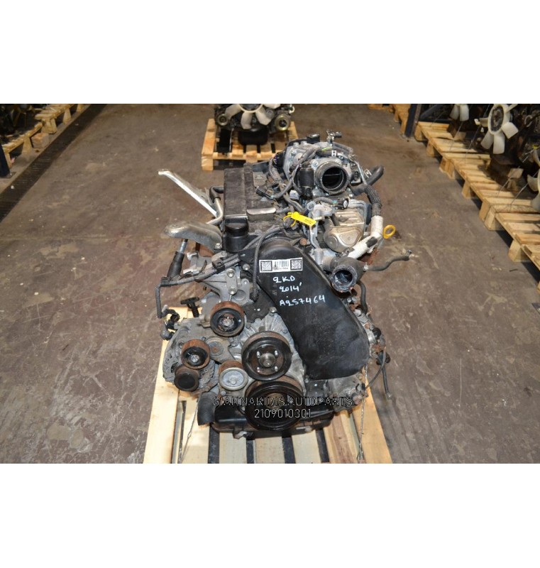 Κινητήρας - Μοτέρ Toyota Hilux 2.5 D4D 2KD 2010-2015 (Euro 5,Λείπει η τουρμπίνα) 160.000ΧΛΜ