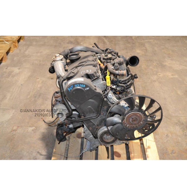 Κινητήρας - Μοτέρ Volkswagen Passat - A4 - A6 1.9 TDI 130PS AVF 2000-2005