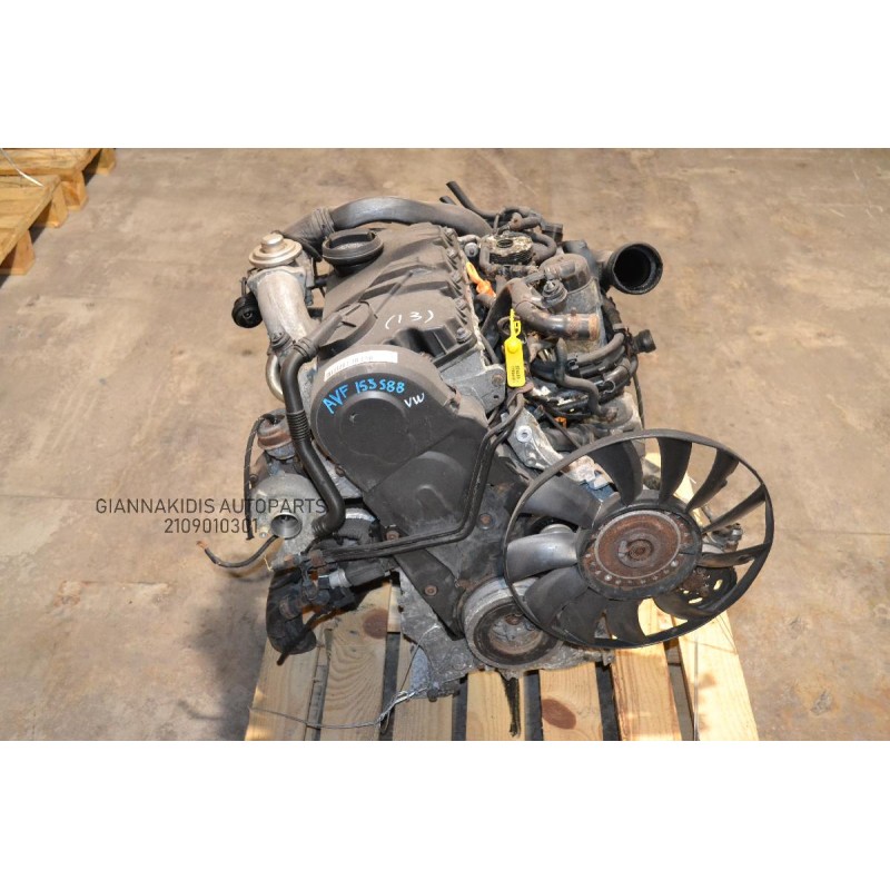 Κινητήρας - Μοτέρ Volkswagen Passat - A4 - A6 1.9 TDI 130PS AVF 2000-2005