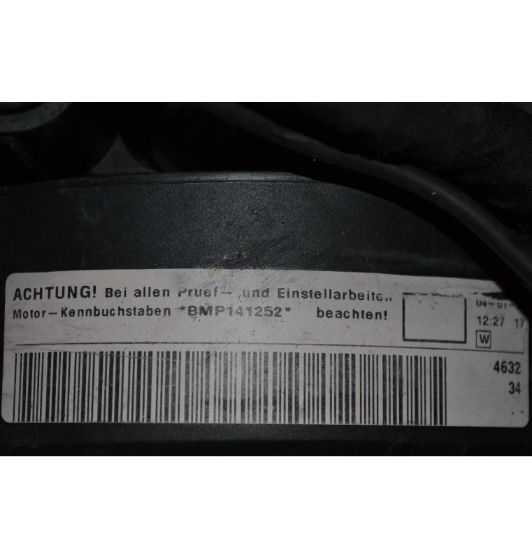 Κινητήρας - Μοτέρ Volkswagen Passat - Superb 2.0 TDI 140PS BMP 2005-2010