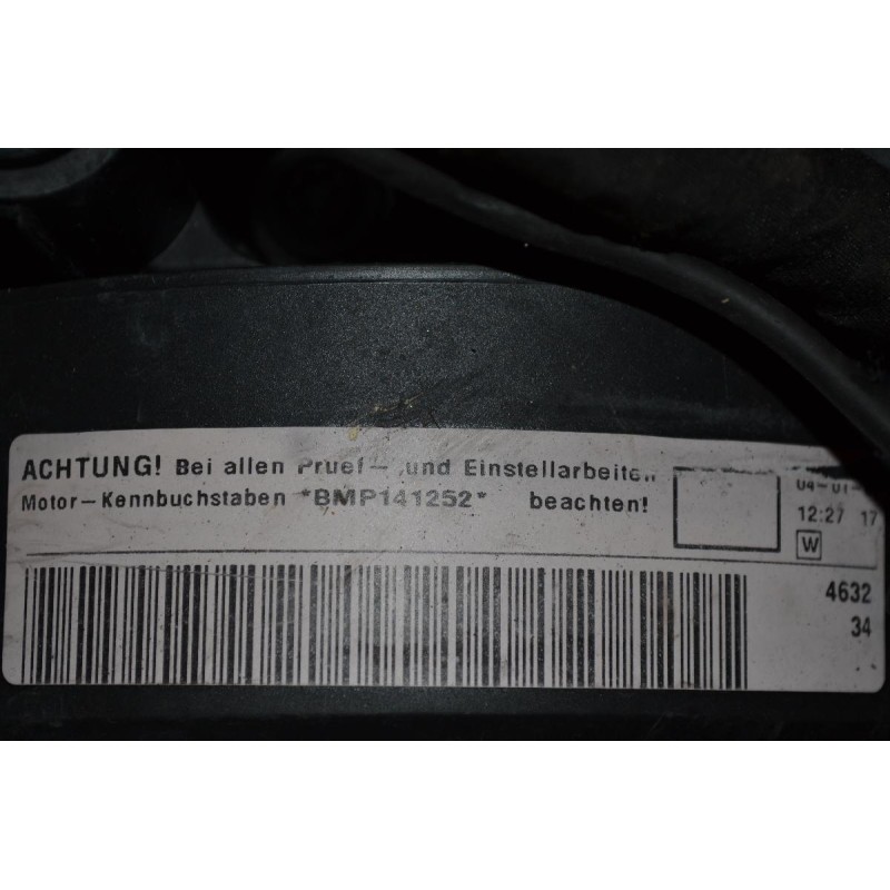 Κινητήρας - Μοτέρ Volkswagen Passat - Superb 2.0 TDI 140PS BMP 2005-2010