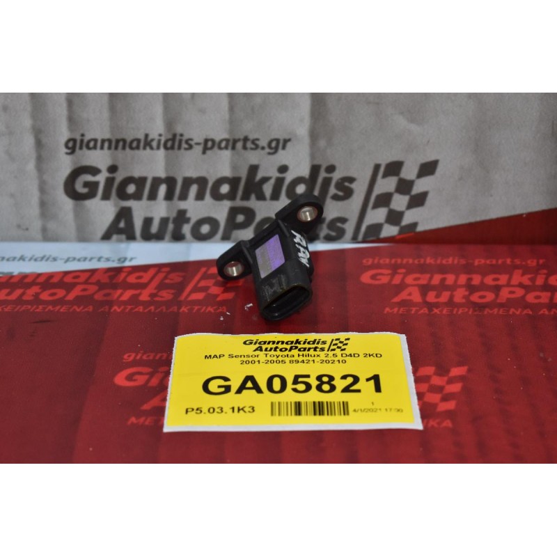 MAP Sensor Toyota Hilux 2.5 D4D 2KD 2001-2005 89421-20210