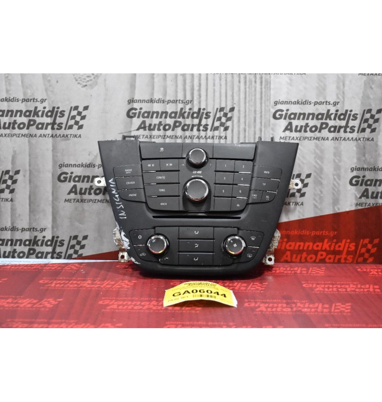 Ράδιο-CD/ Χειριστηριο καλοριφερ   Opel Insignia 2008-2013 13273093