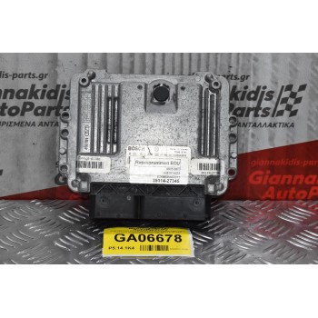 Εγκέφαλος Κινητήρα Kia Sportage Hyundai Tucson 2001-2010 BOSCH 39114-27345 0281014223 D4EA