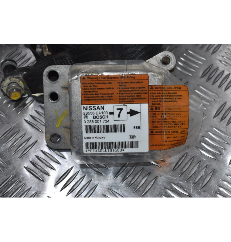 Σετ Αερόσακων Κομπλέ Nissan Navara D40 2005-2015 (Λείπει το Καπάκι του Συνοδηγού)