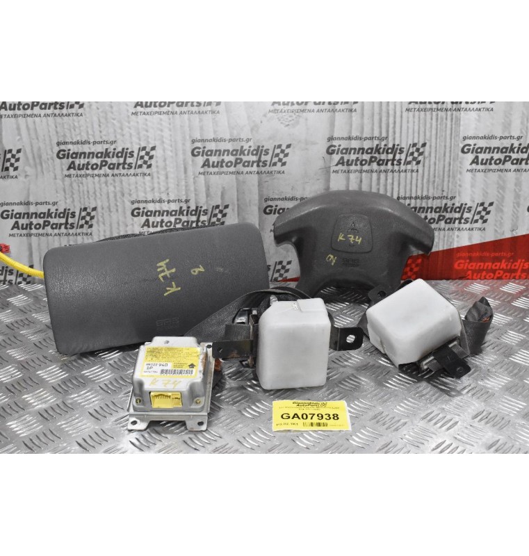 Σετ Αερόσακων Κομπλέ Mitsubishi L200 Κ74 1997-2005