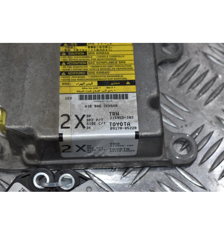 Σετ Αερόσακων Κομπλέ Toyota Avensis 2003-2008 (Λείπει το Καπάκι του Συνοδηγού)