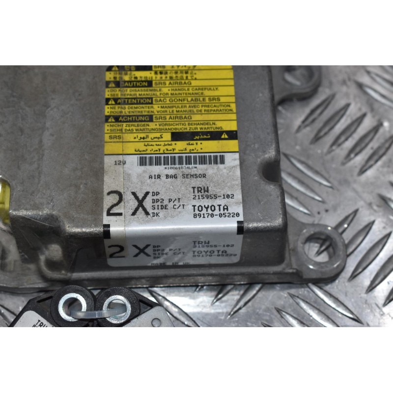 Σετ Αερόσακων Κομπλέ Toyota Avensis 2003-2008 (Λείπει το Καπάκι του Συνοδηγού)